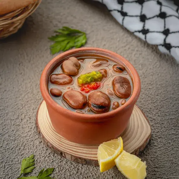 باقلاء مسلوقة