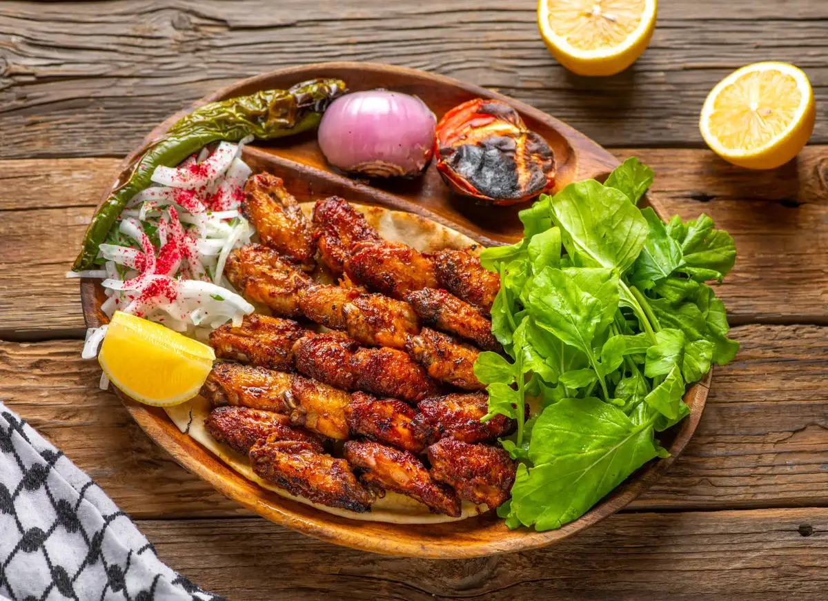 جوانح دجاج مشوية