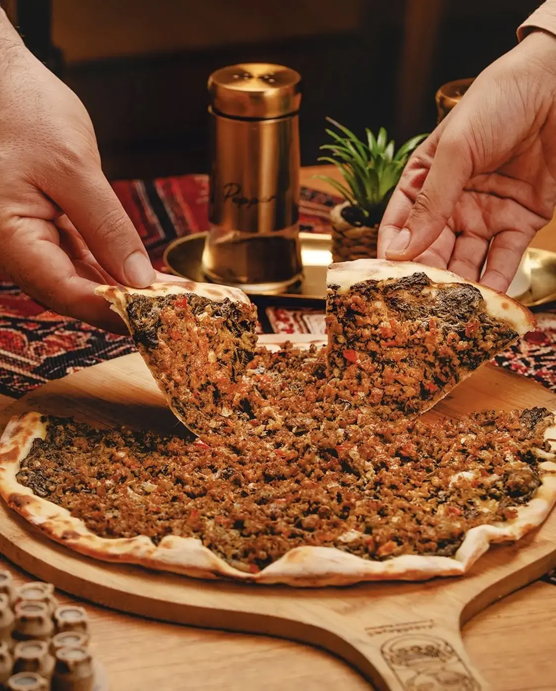 لحم بعجين بغدادي الأصيل