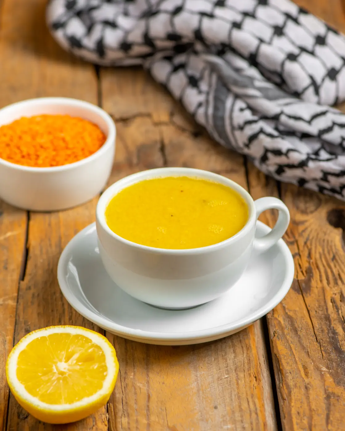 شوربة عدس ذهبية