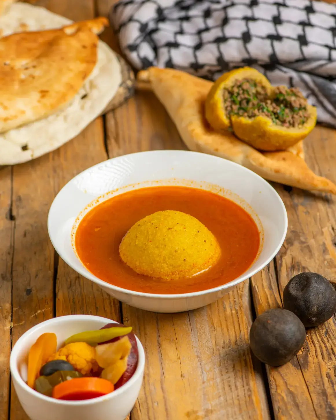 شوربة كبة حامض بغدادية